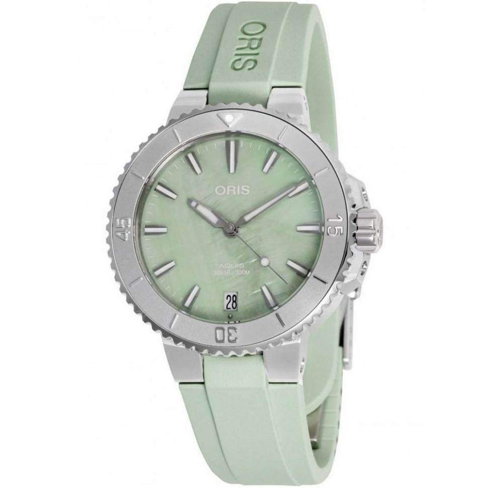 Oris 01 733 7770 4157-07 4 18 67FC Ladies Watch Aquis Date 36,5mm 30ATM 