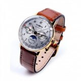 Zeppelin 7039-1 Hindenburg Moonphase 3 ATM 36 mm