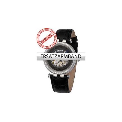 Perigaum Replacement Strap in Black for Millennium Automatic P-0604-SS