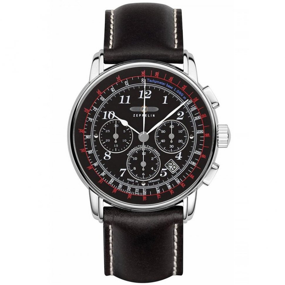 Zeppelin 7624-2 Los Angeles Automatic Men's 42mm 5 ATM
