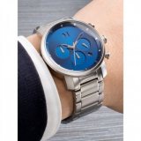 MVMT MC02-SBLU Chrono Midnight Silver 40mm 10ATM