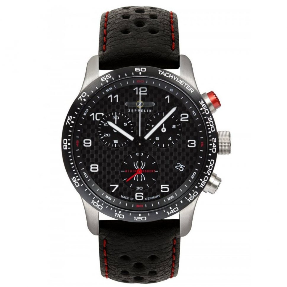 Zeppelin 7294-4LB Night Cruise Chronograph 43mm 10ATM