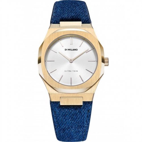 D1 Milano UTDL03 Classic Denim Ultra Thin 34 mm ladies 5ATM