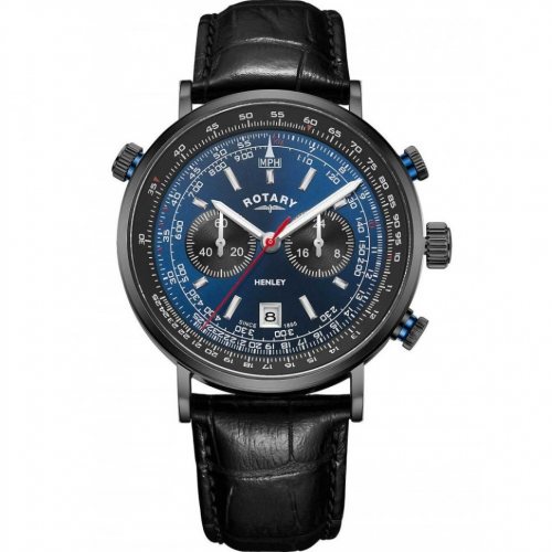 Rotary GS05238/05 Henley chronograph men`s 42mm 5ATM