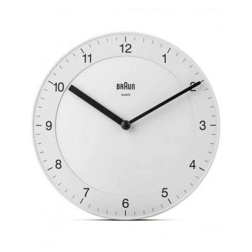 Braun BC06W classic wall clock