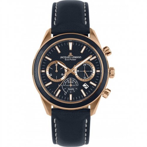 Jacques Lemans 1-2115E Eco Power Apple 44mm 10ATM