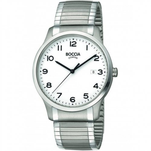 Boccia 3616-01 men`s watch titanium 39mm 5ATM