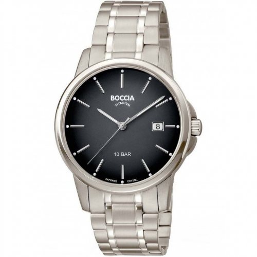 Boccia 3633-07 men`s watch titanium 40mm 10ATM