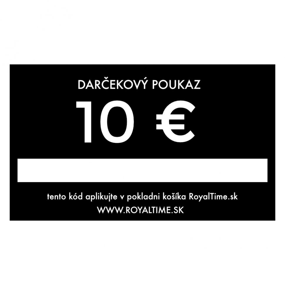 Darčekový poukaz 10 €