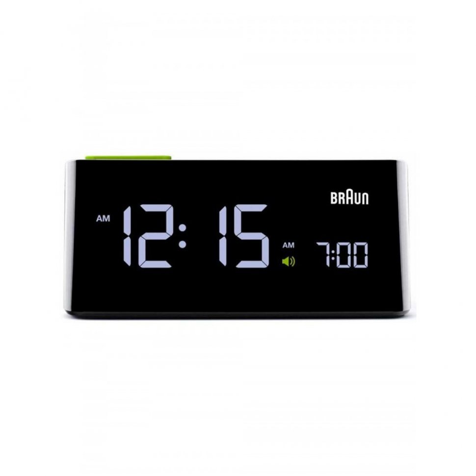 Braun BC16BEU digital alarm clock