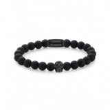 Rebel & Rose Bracelet Skull RR-SK004-B-L+ mens