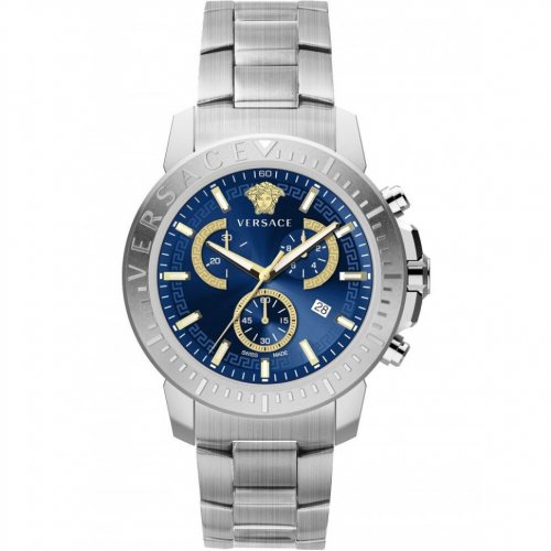 Versace VE2E00721 New Chronograph Mens Watch 45mm 5ATM