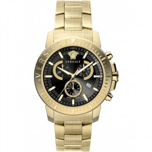 Versace VE2E00921 New Chronograph Mens Watch 45mm 5ATM