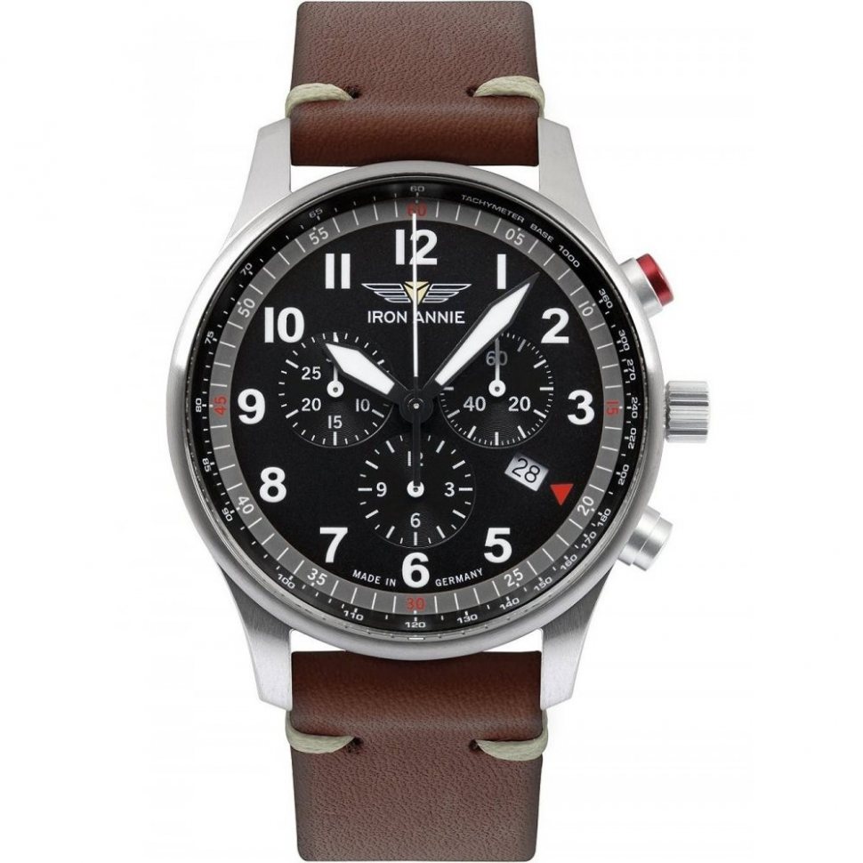 Iron Annie F13 Tempelhof 5688-2 Alarm Chronograph 42 mm