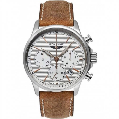 Iron Annie 5878-4 Wellblech Chronograph 42 mm