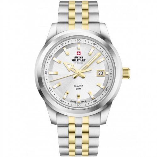 Swiss Military SM34094.04 Mens Watch 41mm 5ATM