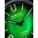 U-Boat 9502 Darkmoon Green SS Soleil Mens Watch 40mm 5ATM