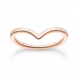 Thomas Sabo Ladies Ring TR2393-415-40-52 V-shape size 52