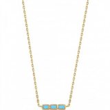 ANIA HAIE N033-02G Into the Blue Ladies Necklace, adjustable