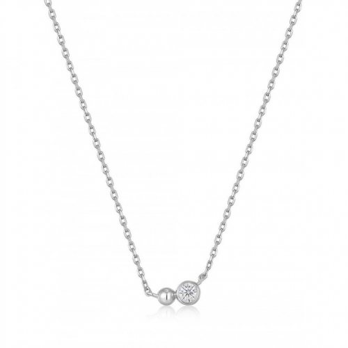 ANIA HAIE N045-02H-CZ Spaced Out Ladies Necklace, adjustable