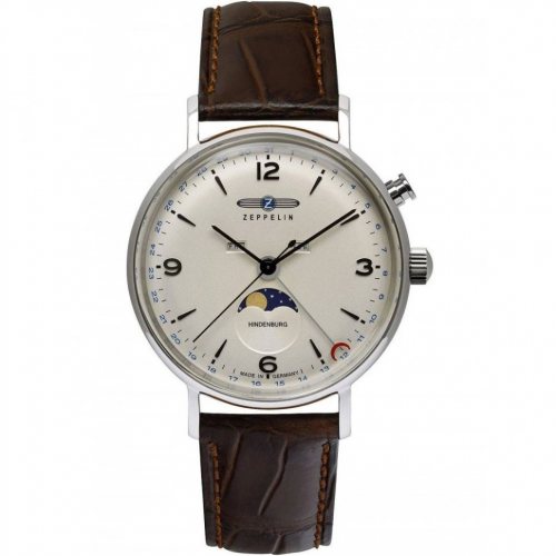 Zeppelin 8076-5 Hindenburg LZ129 Moonphase 41mm 5ATM