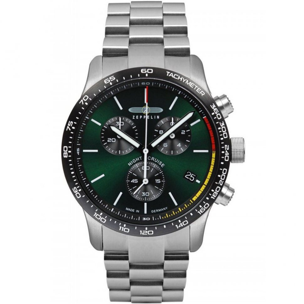 Zeppelin 7288M-4 Night Cruise Chronograph 42mm 10ATM