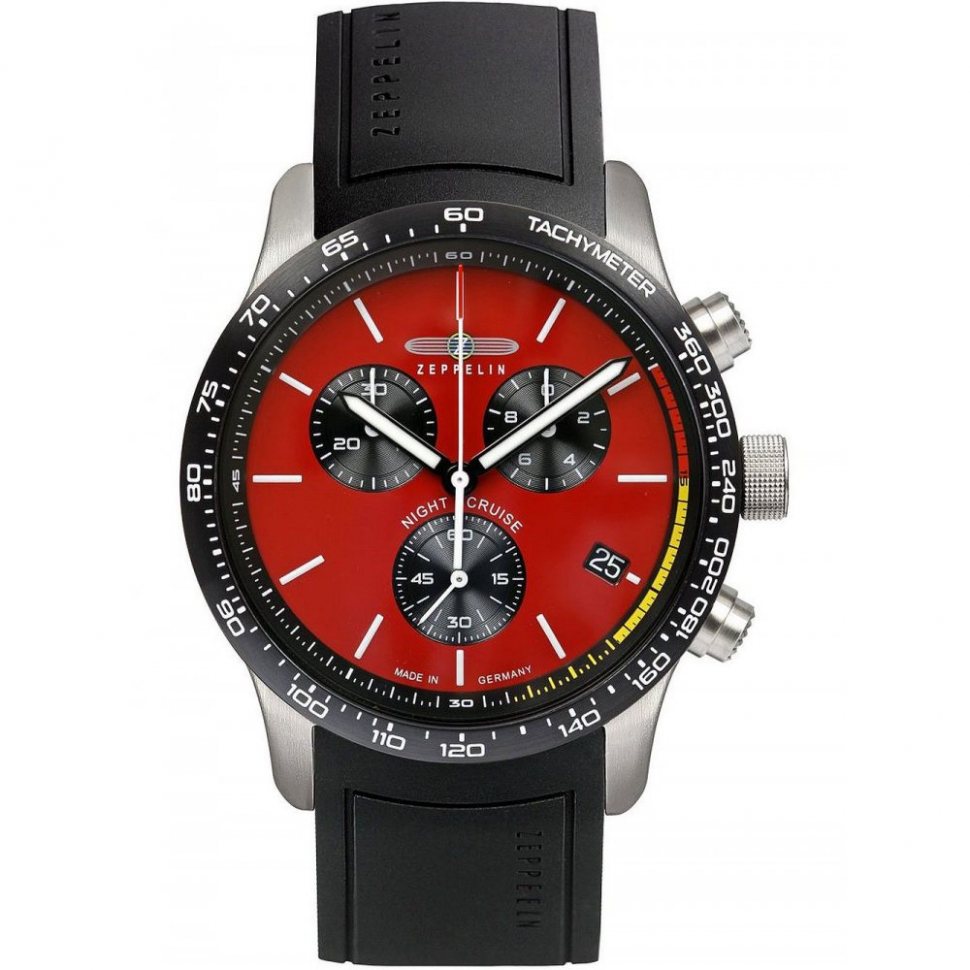 Zeppelin 7288-5 Night Cruise Chronograph 42mm 10ATM