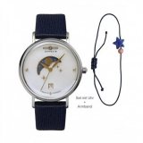 Zeppelin 7133-1 Luna Moonphase Ladies Watch 36mm 5ATM