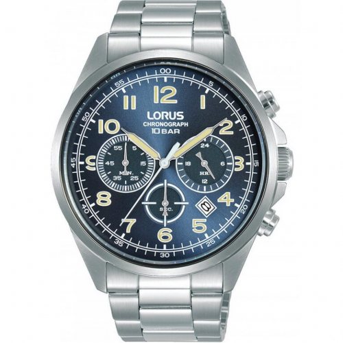 Lorus RT305KX9 Chronograph Mens Watch 43mm 10ATM