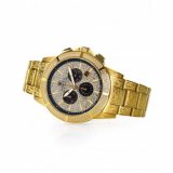 Louis XVI LXVI1126 Majeste Iced Out Chronograph Mens Watch 43mm 5ATM