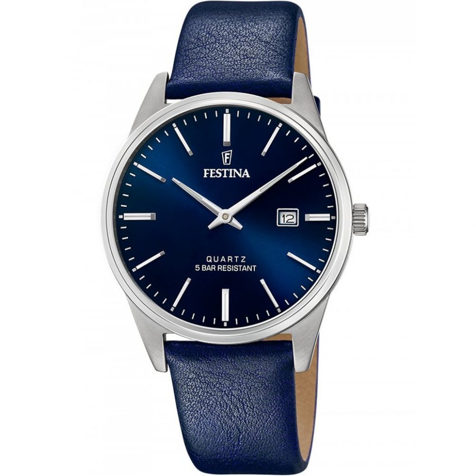 Festina F20512/3 Classic Mens Watch 39mm 5ATM