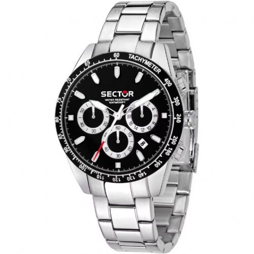 Sector R3273786004 Serie 245 Chronograph Mens Watch 41mm 10ATM
