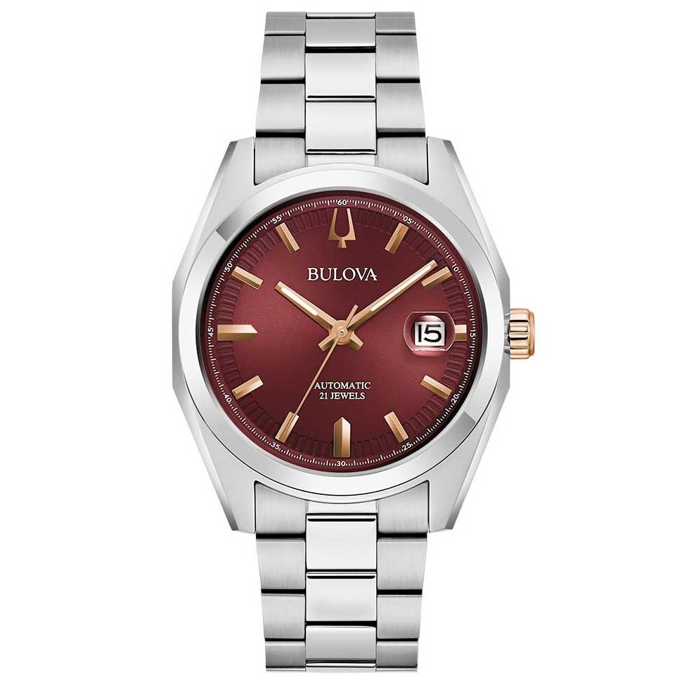 Bulova 98B422 Mens Watch Surveyor Automatic 39mm 3ATM