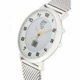 ETT Eco Tech Time EGS-11620-12MS Mens Watch Atacama Solar Radio Controlled 40mm 5ATM