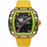 Nubeo NB-6047-SI-03 Mens Watch Magellan Automatic Limited 48mm 5ATM