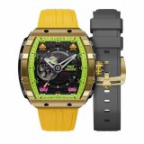 Nubeo NB-6047-SI-03 Mens Watch Magellan Automatic Limited 48mm 5ATM