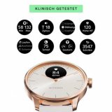 Withings HWA11-model 1-All-Int ScanWatch Light Sand 37 mm 5ATM 