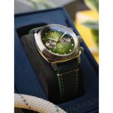 Spinnaker SP-5068-06 Mens Watch Hull Chronograph Shire Green 42mm 10ATM