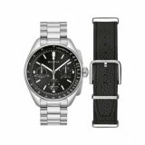 Bulova 96K111 Mens Watch Lunar Pilot Chronograph Special Set 44mm 5ATM