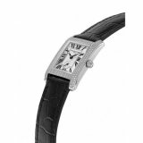Frederique Constant FC-235S2D6 Ladies Watch Classic Karree 158 Diamonds 25mm 3ATM