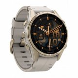 Garmin 010-02903-40 Mens Watch fenix 8 AMOLED Sapphire crystal silicone strap 43mm 10ATMSet 