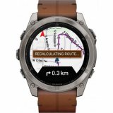 Garmin 010-02905-40 Mens Watch fenix 8 AMOLED Sapphire crystal silicone strap 51mm 10ATMSet 