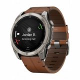 Garmin 010-02905-40 Mens Watch fenix 8 AMOLED Sapphire crystal silicone strap 51mm 10ATMSet 