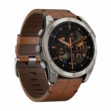 Garmin 010-02905-40 Mens Watch fenix 8 AMOLED Sapphire crystal silicone strap 51mm 10ATMSet 