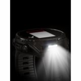 Garmin 010-02903-21 Mens Watch fenix 8 AMOLED Sapphire crystal silicone strap 43mm 10ATM