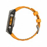 Garmin 010-02904-11 Mens Watch fenix 8 AMOLED Sapphire crystal silicone strap 47mm 10ATM