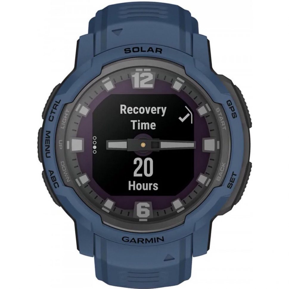Garmin 010-02730-02 Mens Watch Instinct Crossover Solar 45mm 10ATM