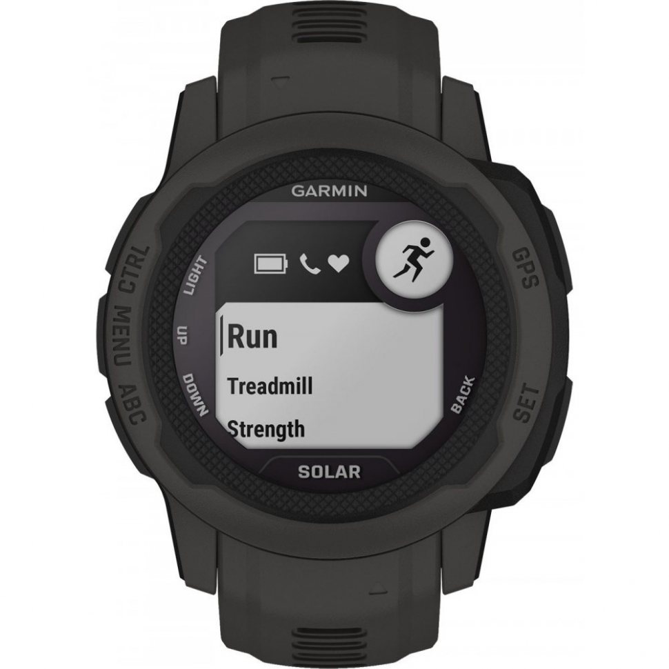 Garmin 010-02564-00 Mens Watch Instinct 2S Solar 40mm 10ATM