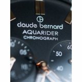 Claude Bernard 10222-37RNCA-NIR Mens Watch Aquarider Chronograph 44mm 20ATM 