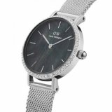 Daniel Wellington DW00100661 Petite Lumine Bezel Sterling Black 28mm 3ATM 